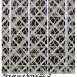 Renfort spécial résine acrylique 250m2. Largeur 1,20 metre.