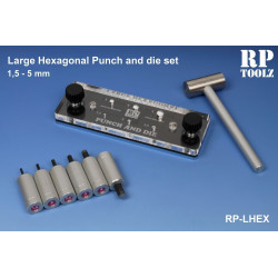 Punch and die set hexagonal de 1,5 à 5,0 mm
