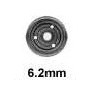 Essieu disque 3 trous Diamètre 6,2 mm