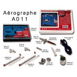 Coffret aérographe double action - Prince August