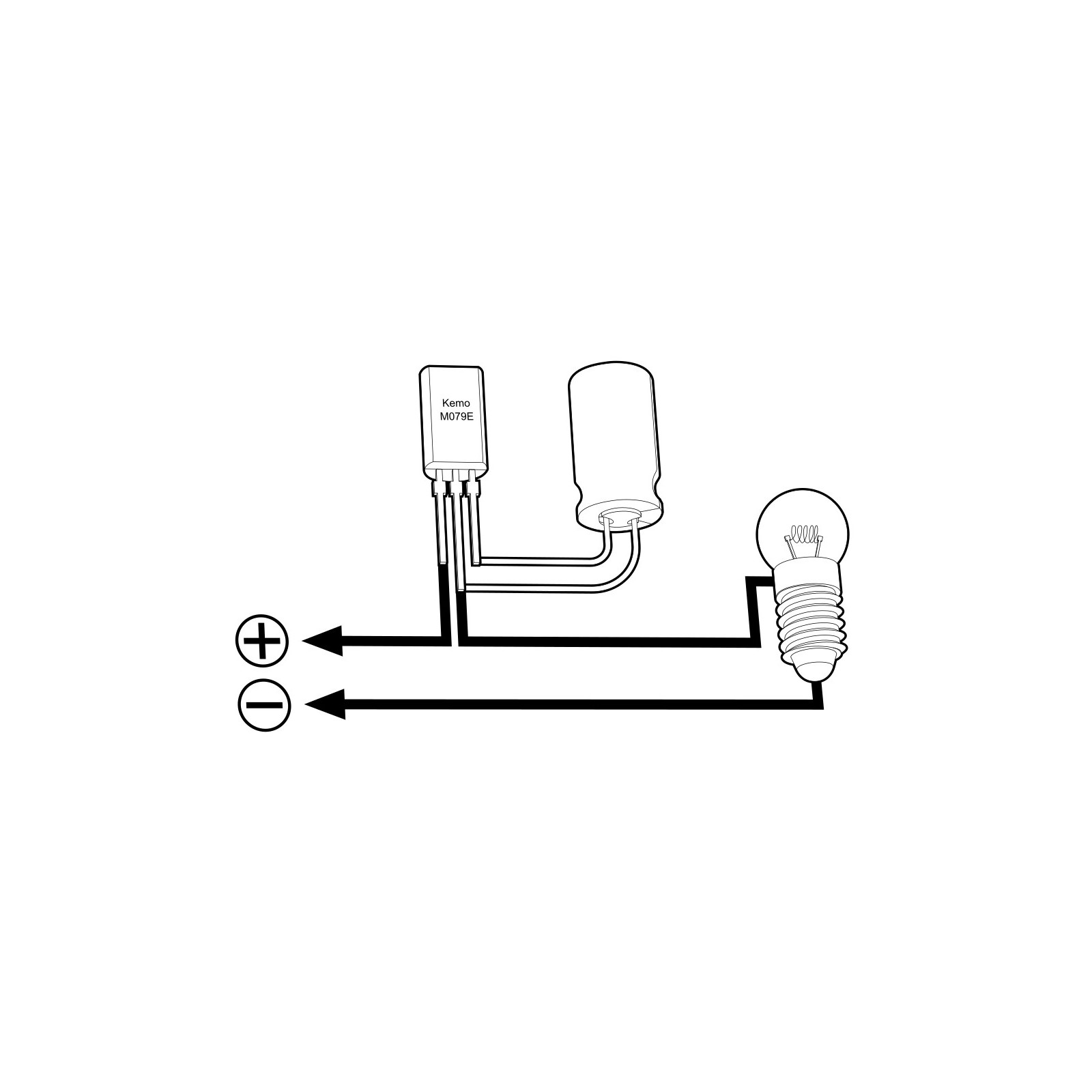 Clignotant - Clignotant Alternant Kemo M079EModà¨le (kit-module): Kit à