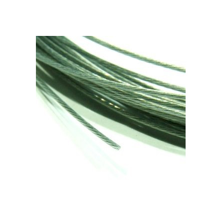 Câbles en acier pour modélisme d : 0,3mm - L : 5m