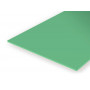 Plaque de styrène vert transparente 150x300x0,25mm - Sachet de 2 pièces