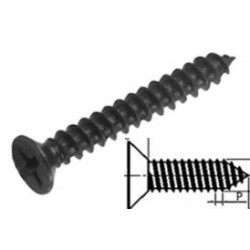 Vis autotaraudeuse à tête fraisée de 1,4x6mm