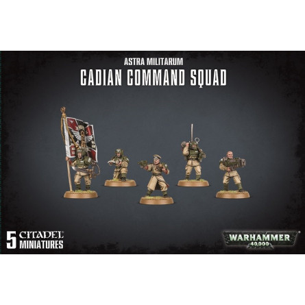 40K - Cadian Command Squad