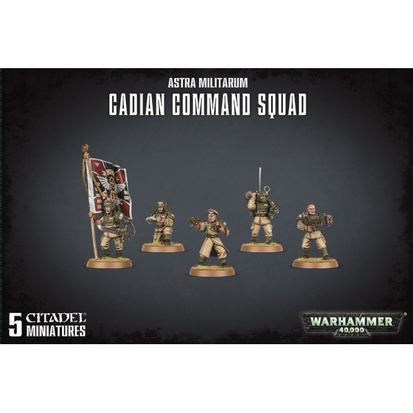 40K - Cadian Command Squad