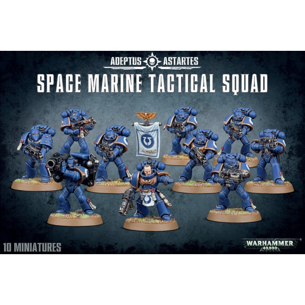 40K - Space Marine Tactical Squad