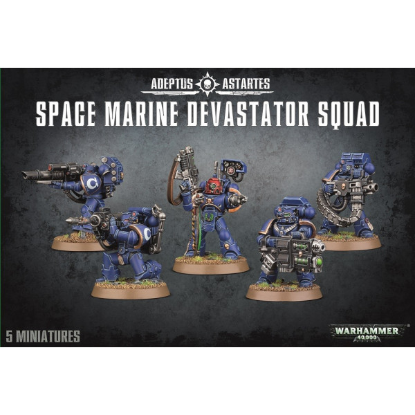 40K - Space Marine Devastator Squad