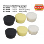 2 Eponges de polissage DUR (blanc)