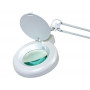 Lampe loupe fluorescente 5 dioptries 22W blanc