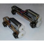 Bogie moteur HO métrique - entraxe sur mesure de 24 à 80 mm Bogie moteur HO métrique - entraxe sur mesure de 24 à 80 mm