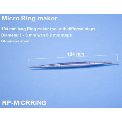 Outil de réalisation de bagues de 1 à 6mm