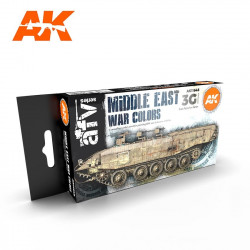 AK11648 Middle East War Colors Vol.1 (Acrylic Paint Set)