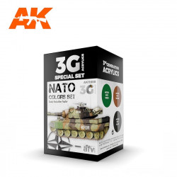 AK11658 NATO Colors Set (3G Acrylics)