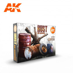 AK11605 RUST AND ABANDONED (Acrylic Colors Set)
