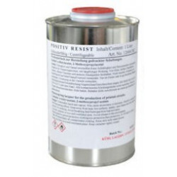 Flacon de 1 litre de vernis positif photosensible