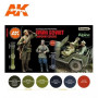 AK11635 WWII SOVIET UNIFORM COLORS