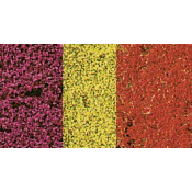 Herbes de prairie - Rouge, jaune, bruyere