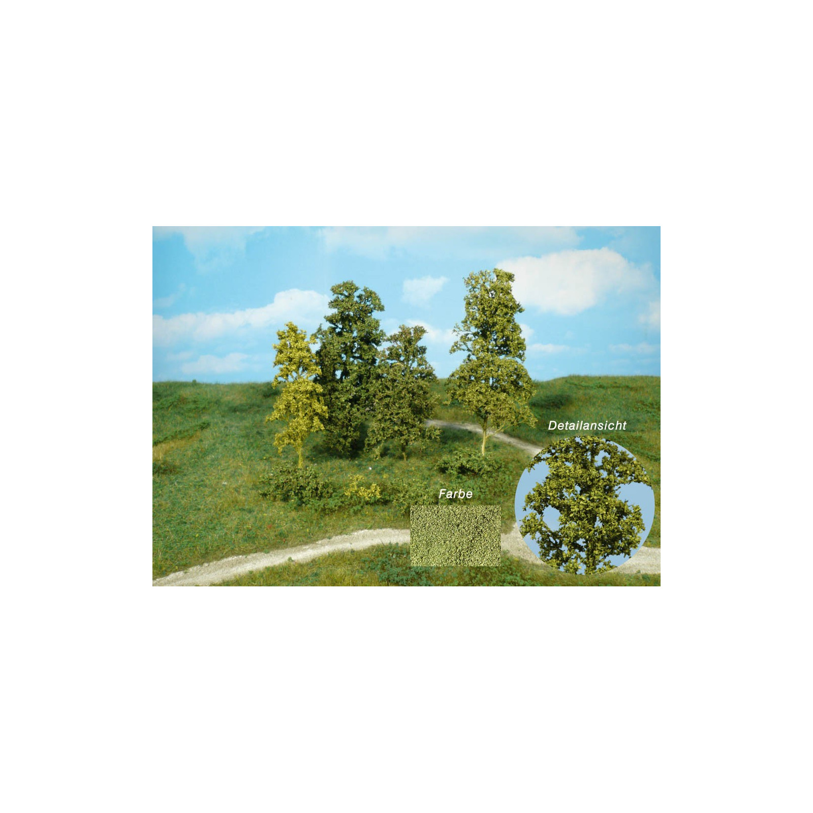 Woodland Scenics FC1646 - Feuillage Pour Buissons Vert Moyen, Shaker Pour Modélisme