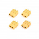 CONNECTEUR OR XT 60 MALE