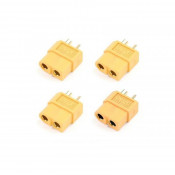 CONNECTEUR OR XT 60 MALE