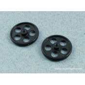 ROUES ALLEGEES 25MM INDOOR