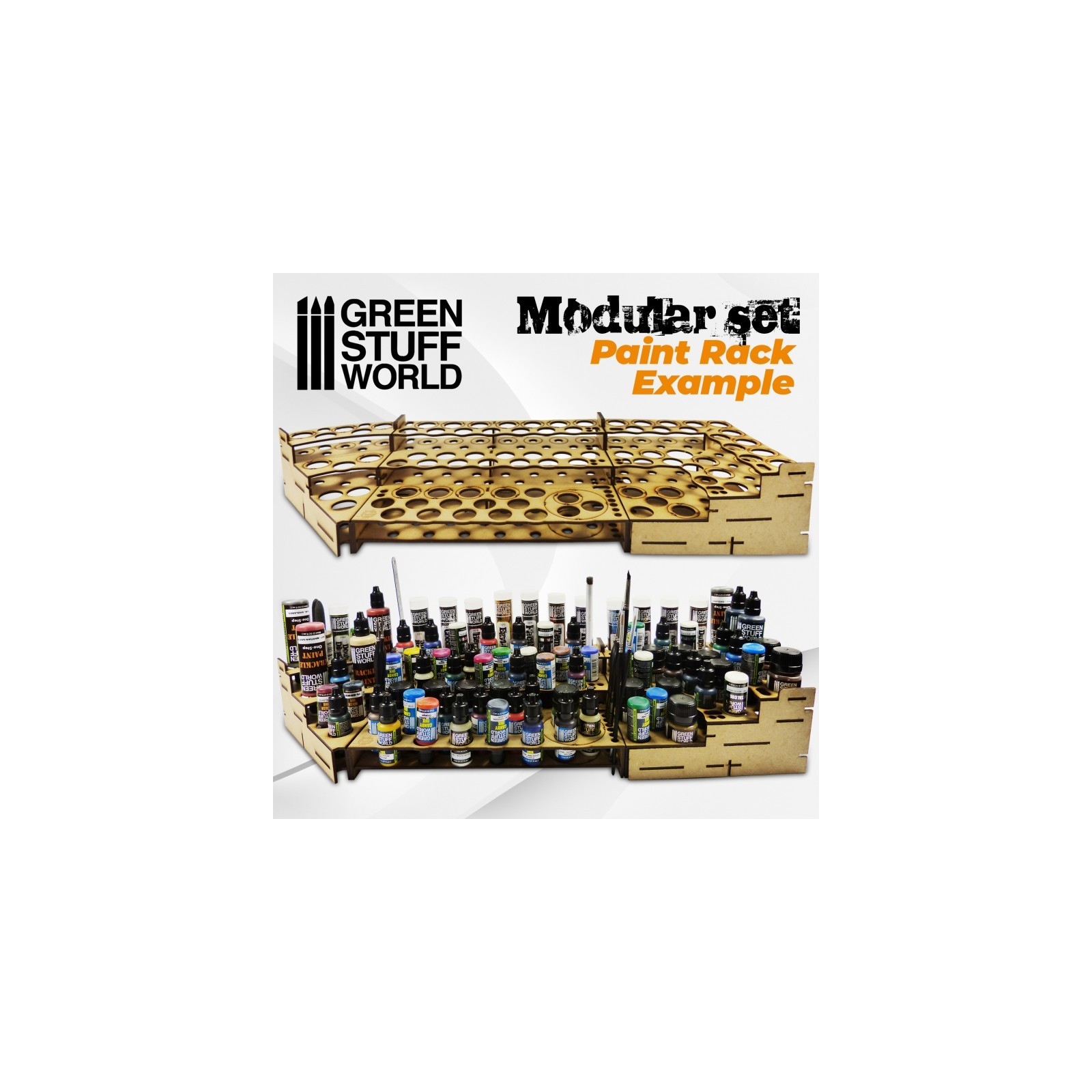 Présentoir Modulaire Pour Peinture - VERTICAL 60ml * 12 - Wielo Web