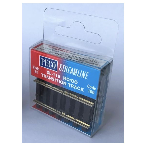 OO/HO Raccord de voie Code 100 - Code 83