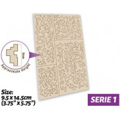 Pochoirs auto-adhésifs - Camouflage de pixels