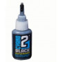 Colle 21 Noir-21gr. Super Glue Black Cyanoacrylate ideal pour la modelisation et le bricolage.