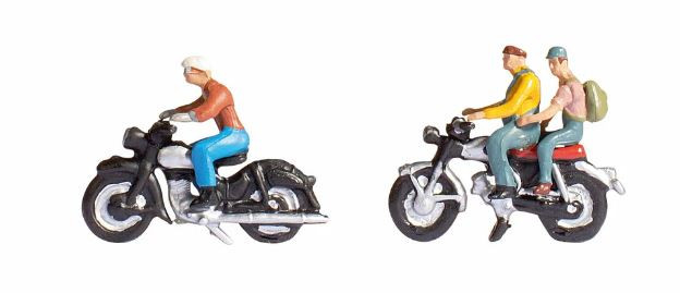 Noch Figurines Motards H0 - Image 4