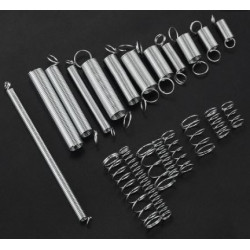 Assortiment De Ressorts De Tension Galvanisés – Extension Et Goupilles