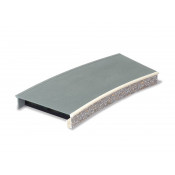 Plate-forme courbée, pierre