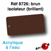 Brun isolateur (brillant)