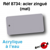 Acier zingué (mat)