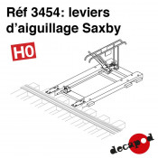 Leviers d'aiguillage Saxby...