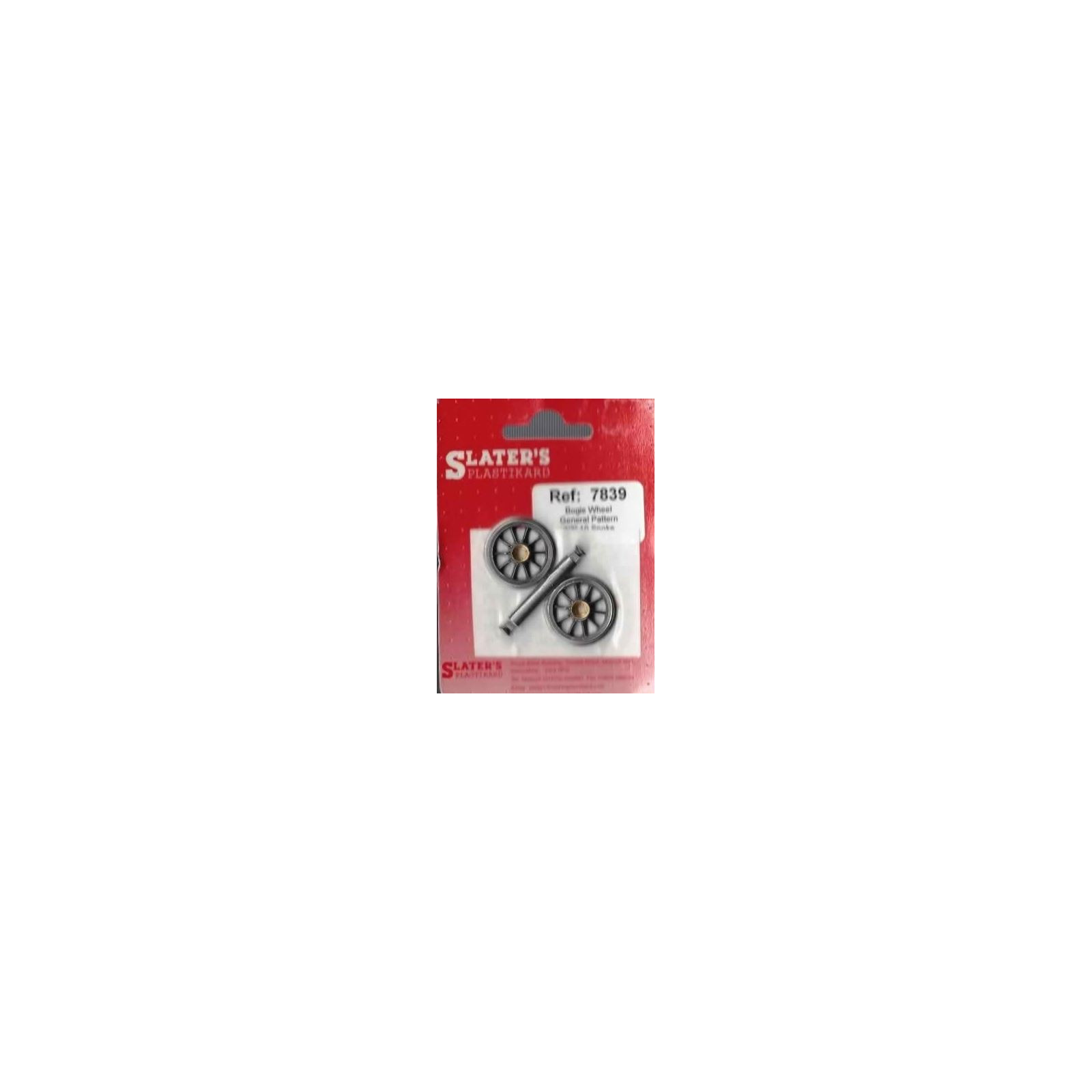 Roues 22,75mm 10 Rayons Bogie (General Pattern) 3'3
