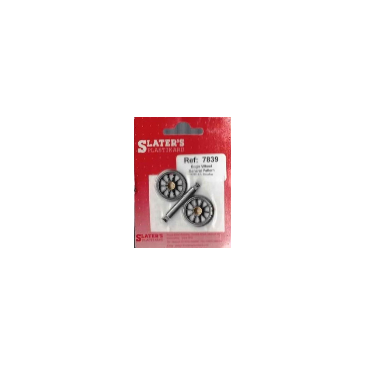 Roues 22,75mm 10 Rayons Bogie (General Pattern) 3'3