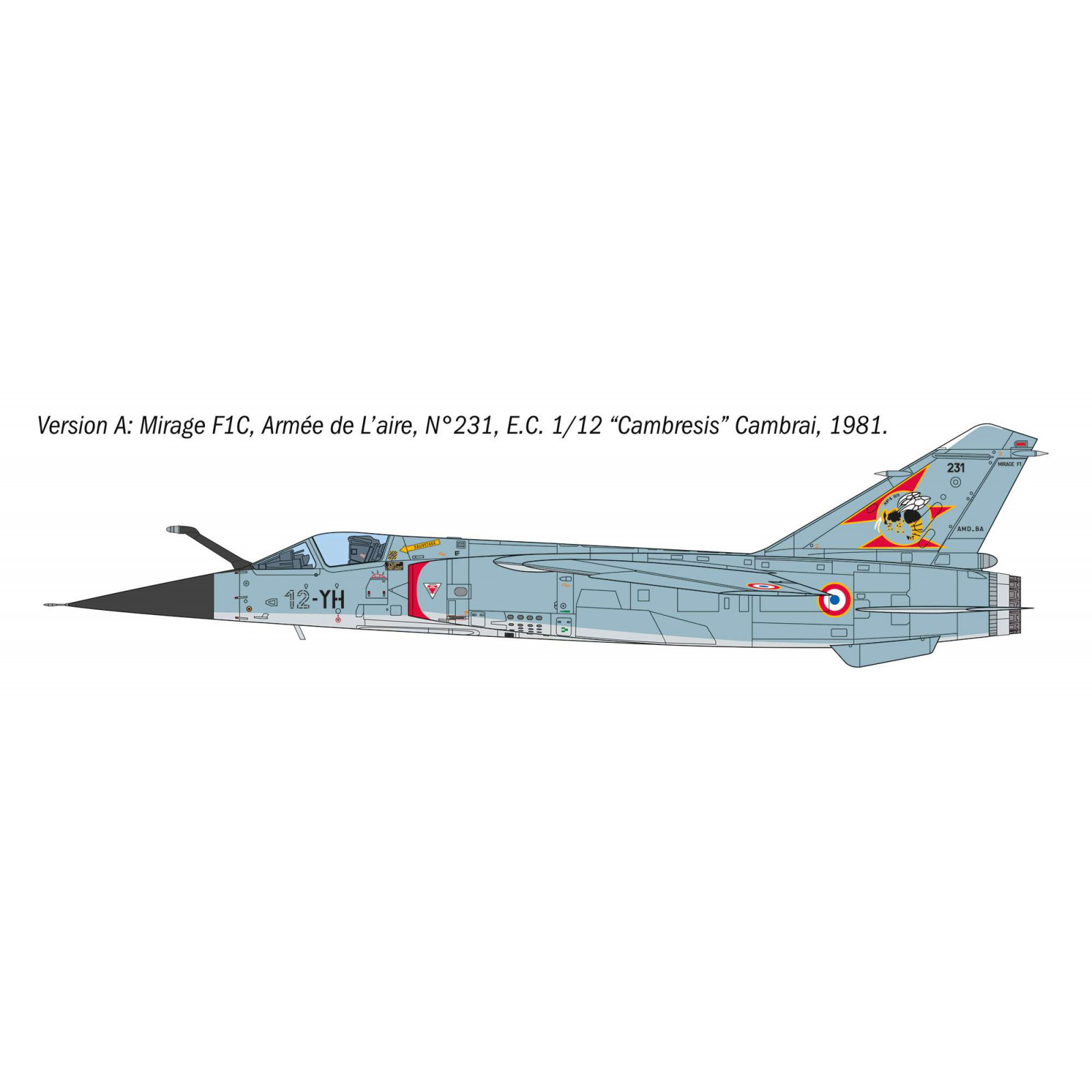 Maquette Avion CR.32 Freccia à assembler et à peindre ITALERI ITA1438