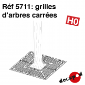 Grilles d'arbres...