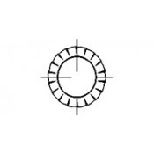 DIN6798 d8,4 pour vis M8