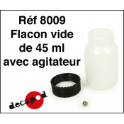 Flacons vides de 45 ml avec...
