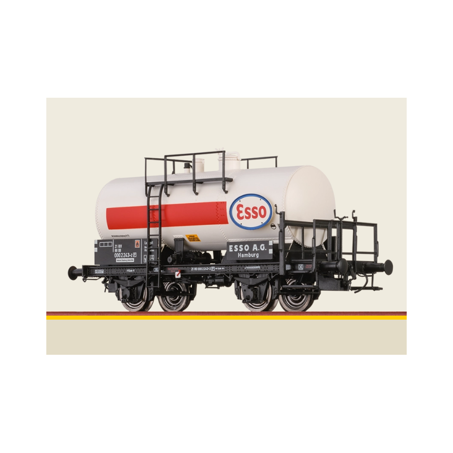 Camion Miniature Pegaso Z-207 Citerne ESSO Rouge - EKO - Échelle HO 1/87 - Neuf D'époque