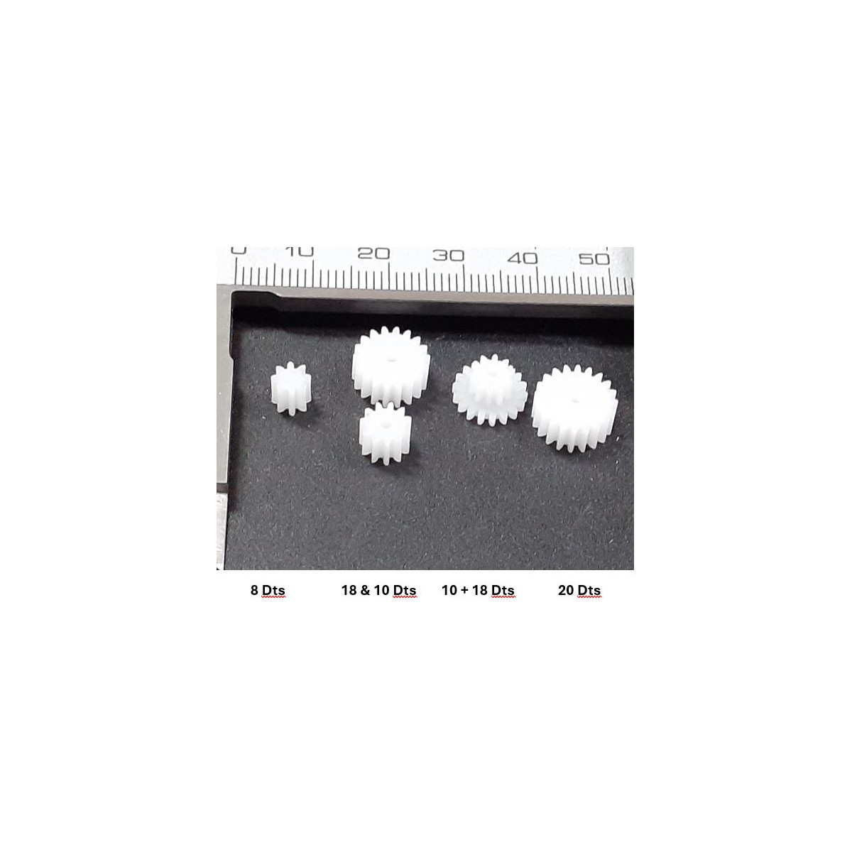 KONECT Pignon 11 dents moteur électrique axe 5mm Module 1 HT-180111