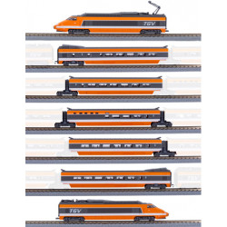 Train Miniature HO Jouef TGV Sud-Est Orange (PSE) 1ère Génération - Lot