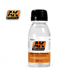 AK050 Odorless Thinner for enamel 100 ml