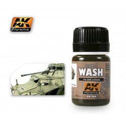 AK066 enamel Afrika Korps Wash for DAK vehicules