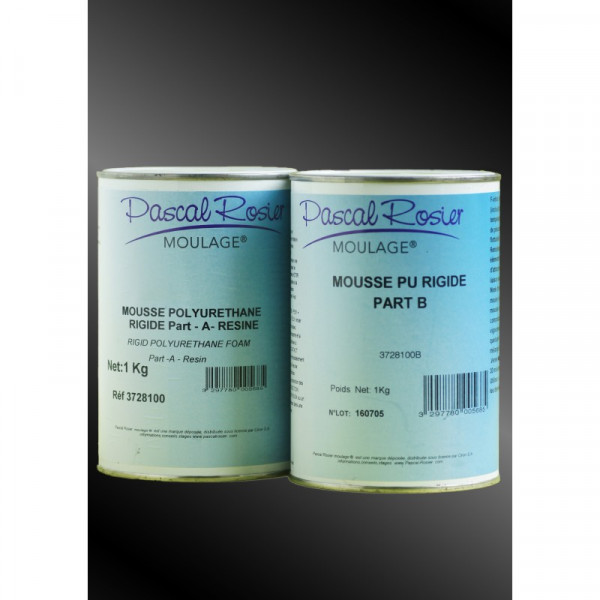Mousse polyuréthane rigide (2x1kg)