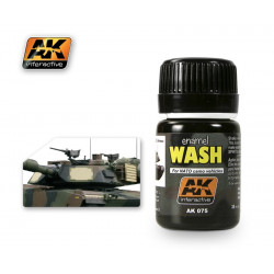 AK075 enamel WASH For NATO camo vehicles