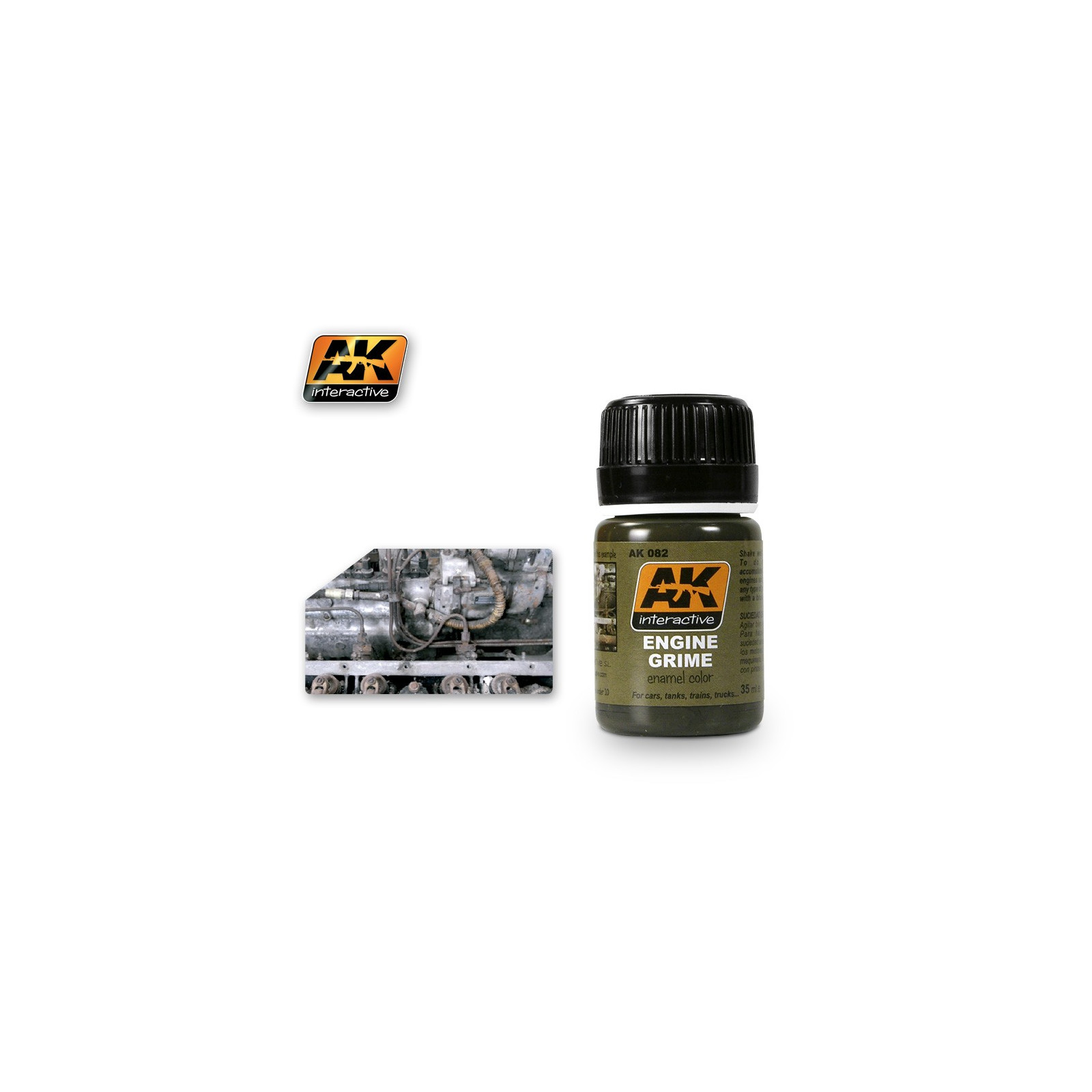 AK082 Engine Grime (enamel color)